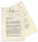 Contracts Signed by Moe Howard, Autograph Note Signed by Moe, & Other Three Stooges Documents